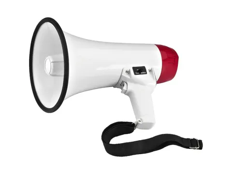 Monacor TM-10 10 watt megafoon, per stuk