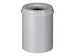 Papierbak met Vlamdover 15 liter 26cm x 36cm Grijs
