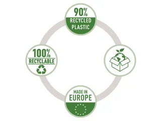 Showtas Leitz Recycle A4 11-gaats PP 0.10mm transparant - 17