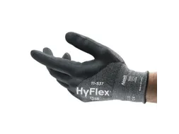Ansell HyFlex 11-537 snijbestendige handschoenen zwart maat 9 12 paar