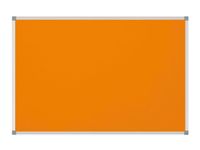 Pinboard MAULstandaard, 90x180 cm Textil - Oranje
