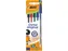 Balpen Bic Cristal medium assorti blister à 5 stuks