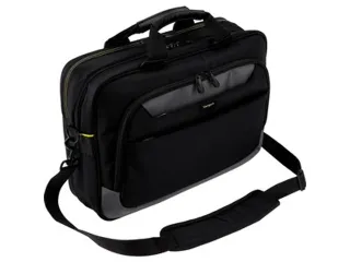 CityGear 15.6 inch Topload Case laptoptas zwart polyester - 1