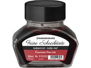 Kalligrafie inkt Standardgraph 30ml tulpenrood - 1