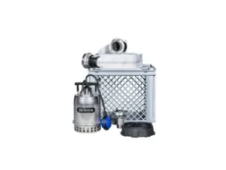 noodset,m. vuilwaterpomp,v. water,transportvolume 20 - 150l/min,230 V