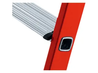 Boktrap,bomen fiberglas,treden aluminium,5treden incl. bordes,L 1,90m - 3