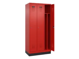 locker voor scheiding van kleding,HxBxD 1950x900x500mm,3vak