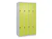 dubbeldekse locker,HxBxD 1850x1000x500mm,4x2vak.,vak B 250mm