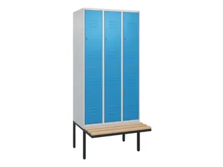 Dubbeldekse dekenkist,HxBxD 2120x900x815mm,3x2vak.,vak B 300mm - 1