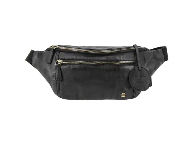 Heuptas Roberto Romana BOLOGNA zwart Echt leer, 29x12x5cm