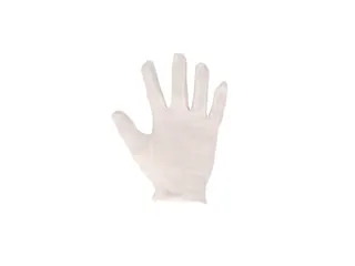 Handschoenen Katoen Maat 12 25cm Wit Zware Kwaliteit - 2