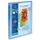 Personaliseerbare Ringmap A4 Kreacover Transparant Blauw 4 rings 15mm