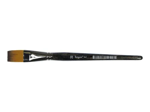 Penseel Kangaro Serie 341 plat Nr. 20 synthetisch doos 6 stuks