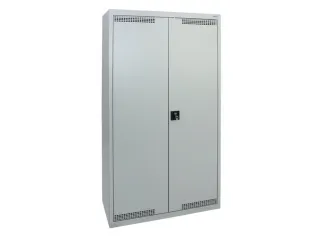 Garderobekast Hxbxd 1800x1000x500mm 1vak Staal Romp Ral7035 - 3