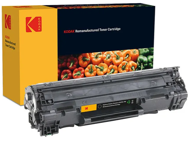 185H027801 KODAK HP CE278A LJ cartridge zwart rebuilt 2100pagina's