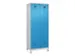 locker voor scheiding van kleding,HxBxD 1950x800x500mm,2vak