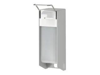 Zeep Dispenser Desinfectiemiddeldispenser 500ml aluminium korte beugel - 1