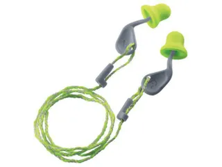 Uvex Xact-fit Disposable oordoppen 26 dB Lime met koord 50 paar - 1