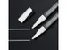 Krijtstift Sigel wit 2stuks ronde punt 1-2 mm