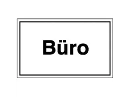 aanwijzingsbord,kantoor,PVC,om te verlijmen,HxB 150x250mm