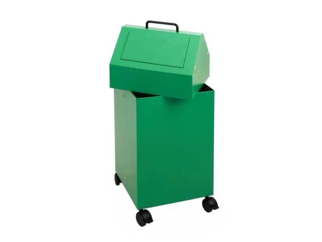 conteneur de tri sélectif,coupe-feu,1x45l,HxlxP 710x330x310mm