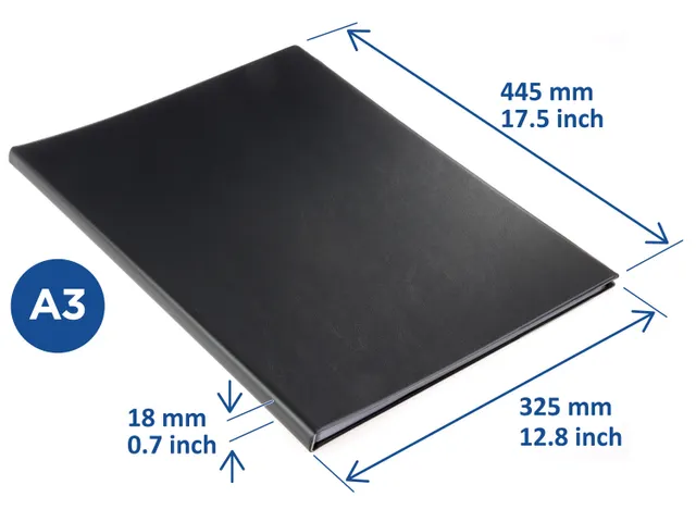 Showmap Rillstab A3 RI99354 3 kanaals 36-tassen zwart