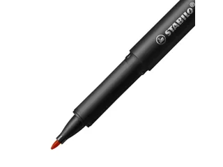 Fineliner STABILO dr!ver medium punt 0.8 mm Rood - 3