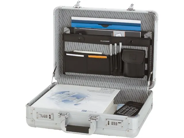Pilotenkoffer Alumaxx Taurus Zilver Aluminium