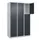 lockerkast,HxBxD 1850x1200x500mm,3x3vakken,vak B 400mm,cil.-slot
