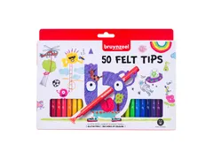 Viltstift Bruynzeel Kids set à 50 kleuren