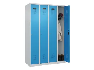 locker,HxBxD 1850x1200x500mm,4vak,vak B 300mm,cil.-slot - 1