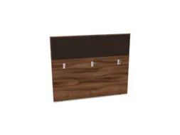 baliepaneel bureau aanbouw achter NP-tiepolo nut BN2036-bruin 1400mm