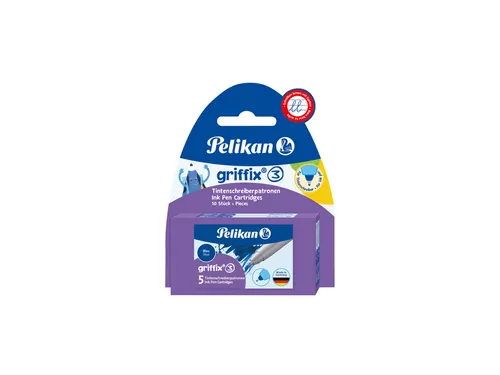 Balpenvulling Griffix blister 2x5 stuks blauw