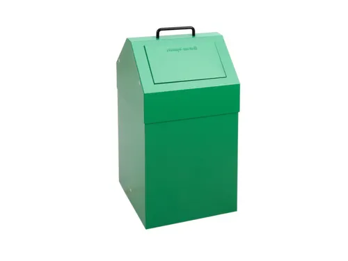Afvalverzamelaar Vuurremmend 45 Liter 640X330X310Mm Groen