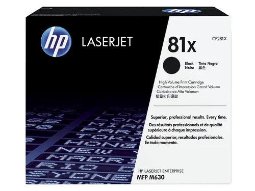 HP 81X Toner CF281X Zwart 25000 Pagina’s Origineel