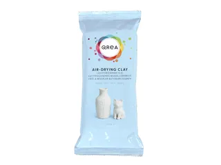 Klei Qrea luchtdrogend wit 500 gram - 1