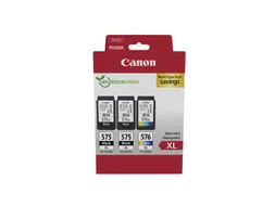 Canon PG-575XL & CL-576XL Inktcartridges Zwart + Kleur XL