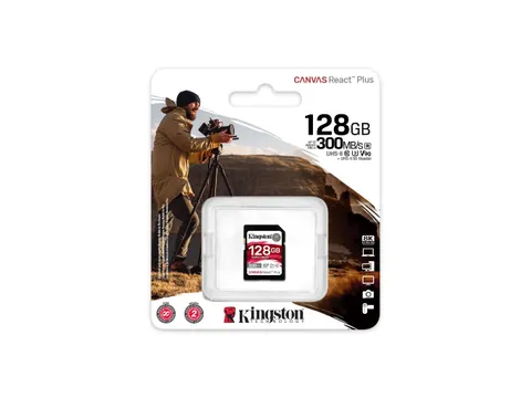 128GB SDXC React Plus HS-II 300R/260W U3