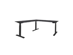 Dextro Plus L-opstelling elektrisch zit/sta bureau 200x80cm + 80x60cm