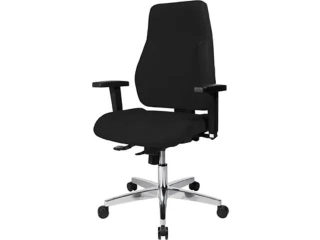 Bureaustoel Topstar Point 91 zwart stof