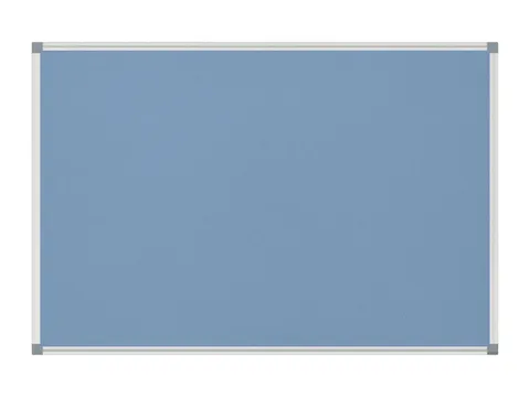 Prikbord MAULstandaard 90x180cm Textiel Licht Blauw