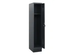 schoollocker,HxBxD 1630x300x500mm,1vak,vak B 300mm,draaigrendel,sokkel