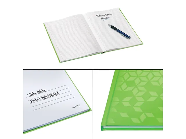 Cahier Leitz WOW A5 ligné vert