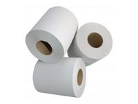 CMT toiletpapier traditioneel 2-laags Wit recycled met koker 400vel
