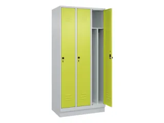 locker voor scheiding van kleding,HxBxD 1950x900x500mm,3vak - 2