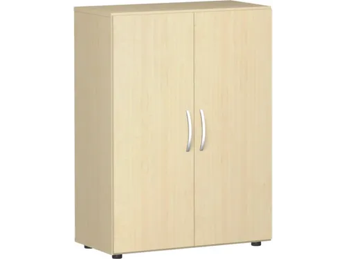 kantoorkast openslaande deuren HxBxD 1104x800x420mm hout esdoorn