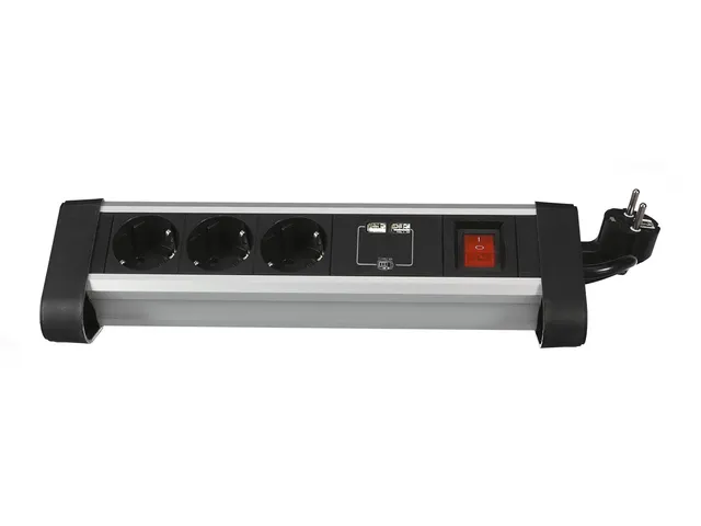 Desktop Contactdoos Zwart Belgie