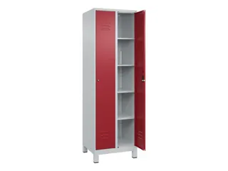 wasgoedverdeelkast,HxBxD 1950x600x500mm,vak B 300mm,cilinderslot - 2