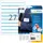 HERMA 4513 Naambadge textieletiket A4 63,5x29,6mm Wit/blauw 540 stuks