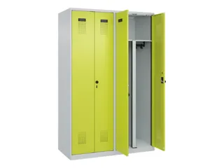 PBM-locker,HxBxD 1850x1200x500mm,4vak,vak B 300mm,draaigrendel - 1